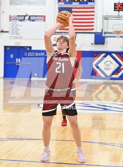 Thumbnail 2 in Cactus Shadows vs. Red Mountain (Moon Valley Beyond Basketball Thanksgiving Tournament) photogallery.