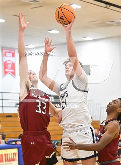 Thumbnail 3 in Cactus Shadows vs. Red Mountain (Moon Valley Beyond Basketball Thanksgiving Tournament) photogallery.