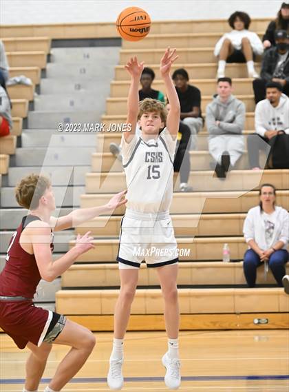 Thumbnail 3 in Cactus Shadows vs. Red Mountain (Moon Valley Beyond Basketball Thanksgiving Tournament) photogallery.