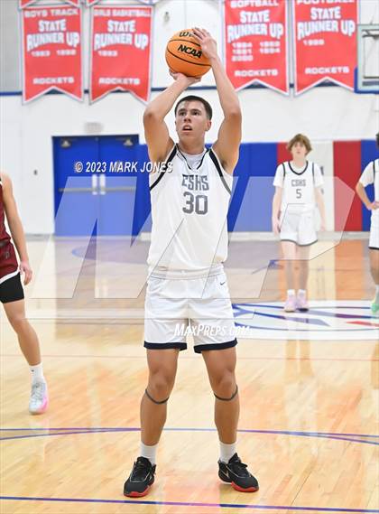 Thumbnail 2 in Cactus Shadows vs. Red Mountain (Moon Valley Beyond Basketball Thanksgiving Tournament) photogallery.