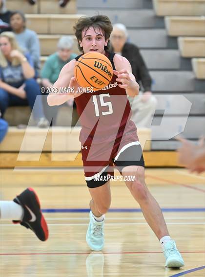 Thumbnail 1 in Cactus Shadows vs. Red Mountain (Moon Valley Beyond Basketball Thanksgiving Tournament) photogallery.