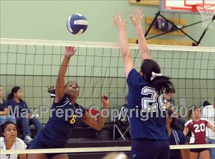 Thumbnail 1 in Inderkum vs. Vacaville Christian (Lady Rams Classic) photogallery.