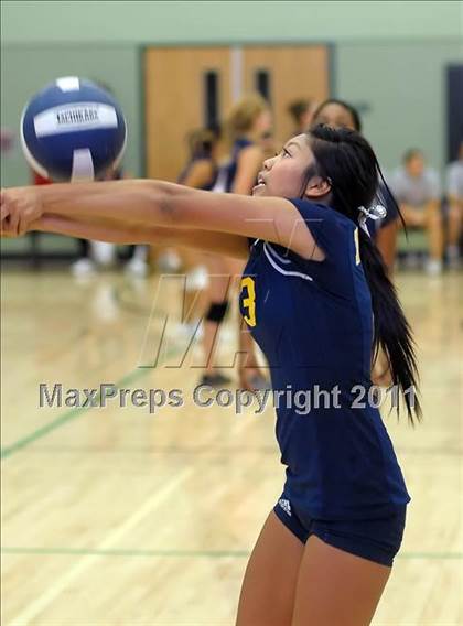 Thumbnail 2 in Inderkum vs. Vacaville Christian (Lady Rams Classic) photogallery.