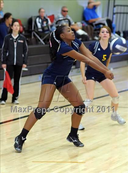 Thumbnail 2 in Inderkum vs. Vacaville Christian (Lady Rams Classic) photogallery.