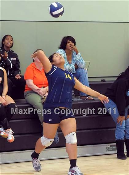 Thumbnail 2 in Inderkum vs. Vacaville Christian (Lady Rams Classic) photogallery.