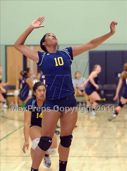 Thumbnail 2 in Inderkum vs. Vacaville Christian (Lady Rams Classic) photogallery.