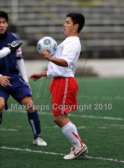 Thumbnail 3 in Sachse vs Mansfield Legacy (Garland ISD Tournament) photogallery.
