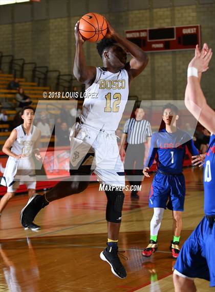 Thumbnail 3 in Los Alamitos vs. St. John Bosco (Nike Extravaganza) photogallery.