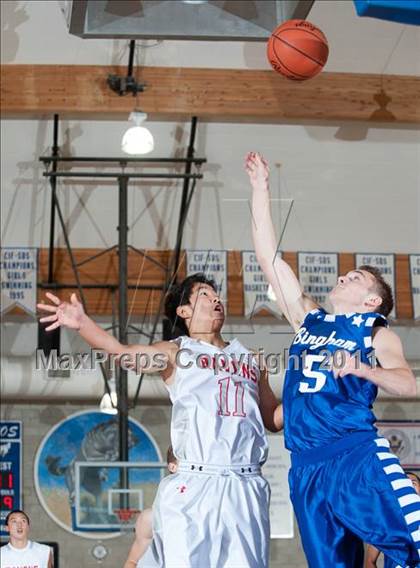 Thumbnail 3 in Bingham vs Canyon Crest Academy (Torrey Pines Holiday Classic) photogallery.