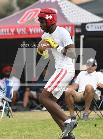 Thumbnail 1 in Mater Dei vs. Warren (Battle At The Beach) photogallery.