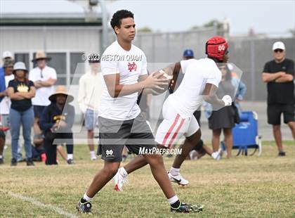 Thumbnail 1 in Mater Dei vs. Warren (Battle At The Beach) photogallery.