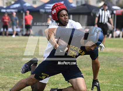 Thumbnail 1 in Mater Dei vs. Warren (Battle At The Beach) photogallery.