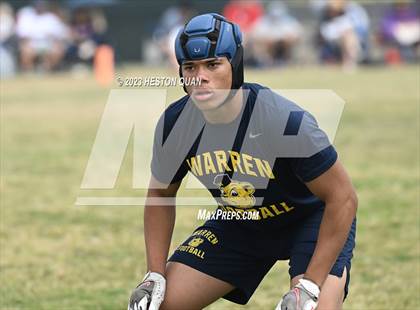 Thumbnail 2 in Mater Dei vs. Warren (Battle At The Beach) photogallery.