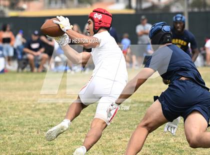 Thumbnail 1 in Mater Dei vs. Warren (Battle At The Beach) photogallery.