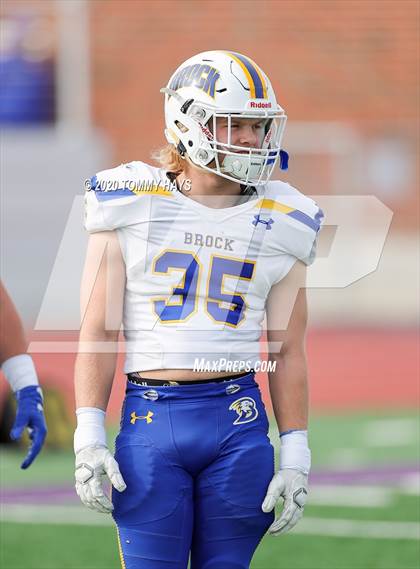 Thumbnail 2 in Brock vs Jim Ned (UIL Class 3A Region Semi-Final) photogallery.