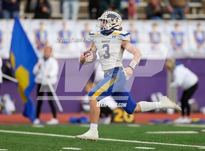 Thumbnail 3 in Brock vs Jim Ned (UIL Class 3A Region Semi-Final) photogallery.