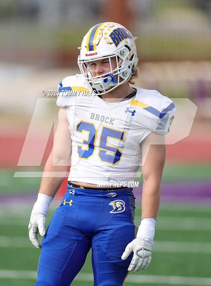Thumbnail 3 in Brock vs Jim Ned (UIL Class 3A Region Semi-Final) photogallery.