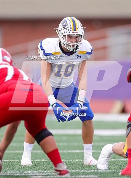 Thumbnail 1 in Brock vs Jim Ned (UIL Class 3A Region Semi-Final) photogallery.