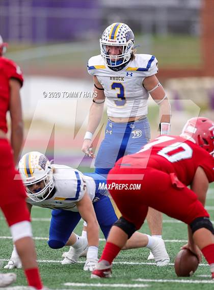 Thumbnail 1 in Brock vs Jim Ned (UIL Class 3A Region Semi-Final) photogallery.