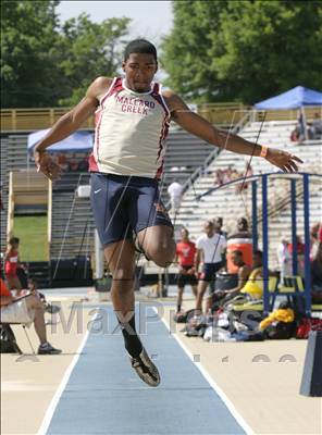 Thumbnail 1 in NCHSAA 4A State Championships (Boys Field Events) photogallery.