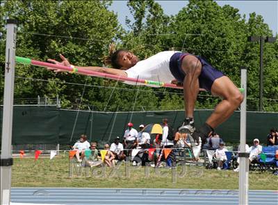 Thumbnail 3 in NCHSAA 4A State Championships (Boys Field Events) photogallery.