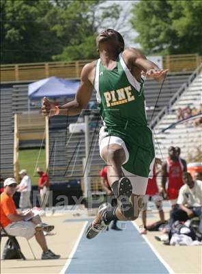 Thumbnail 1 in NCHSAA 4A State Championships (Boys Field Events) photogallery.