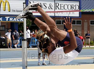 Thumbnail 1 in NCHSAA 4A State Championships (Boys Field Events) photogallery.