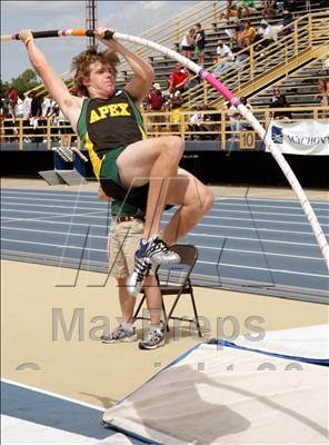 Thumbnail 1 in NCHSAA 4A State Championships (Boys Field Events) photogallery.