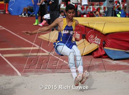 Thumbnail 2 in Orange County Track & Field Championships (Boys Long Jump) photogallery.