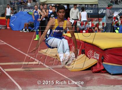 Thumbnail 3 in Orange County Track & Field Championships (Boys Long Jump) photogallery.