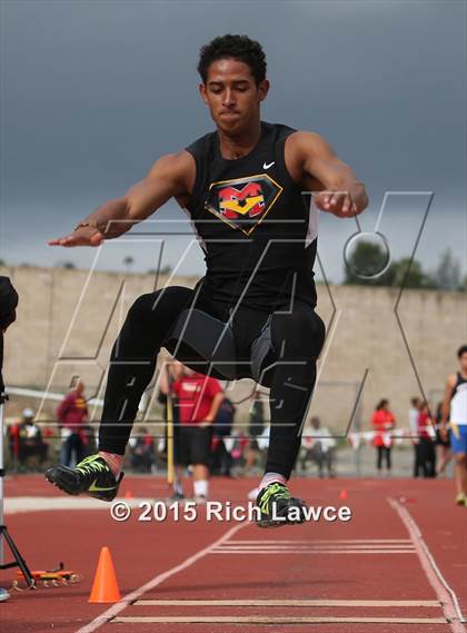 Thumbnail 3 in Orange County Track & Field Championships (Boys Long Jump) photogallery.