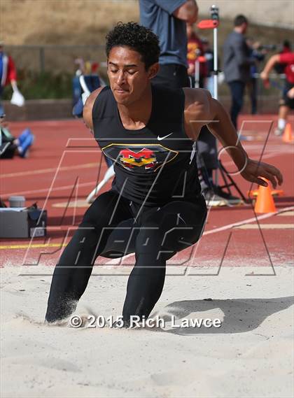 Thumbnail 1 in Orange County Track & Field Championships (Boys Long Jump) photogallery.