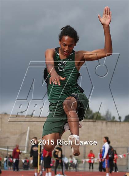 Thumbnail 1 in Orange County Track & Field Championships (Boys Long Jump) photogallery.