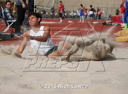 Thumbnail 3 in Orange County Track & Field Championships (Boys Long Jump) photogallery.