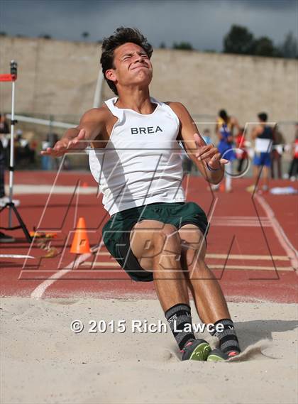 Thumbnail 2 in Orange County Track & Field Championships (Boys Long Jump) photogallery.