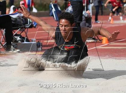 Thumbnail 2 in Orange County Track & Field Championships (Boys Long Jump) photogallery.
