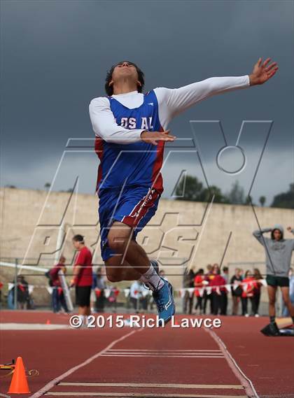 Thumbnail 1 in Orange County Track & Field Championships (Boys Long Jump) photogallery.
