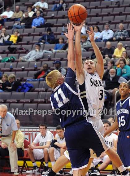 Thumbnail 2 in Wyomissing vs. Delone Catholic (D3 Semifinals) photogallery.