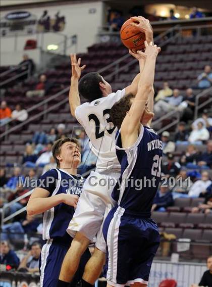 Thumbnail 2 in Wyomissing vs. Delone Catholic (D3 Semifinals) photogallery.