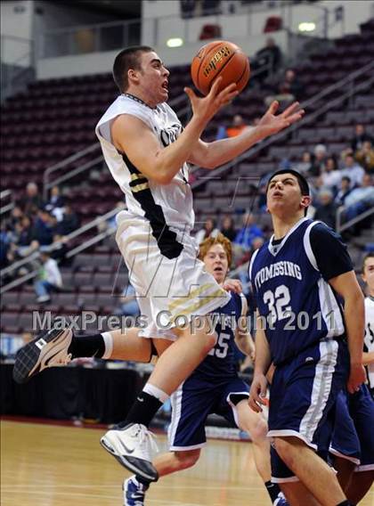 Thumbnail 3 in Wyomissing vs. Delone Catholic (D3 Semifinals) photogallery.
