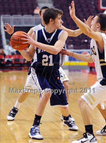 Thumbnail 2 in Wyomissing vs. Delone Catholic (D3 Semifinals) photogallery.