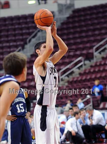 Thumbnail 3 in Wyomissing vs. Delone Catholic (D3 Semifinals) photogallery.