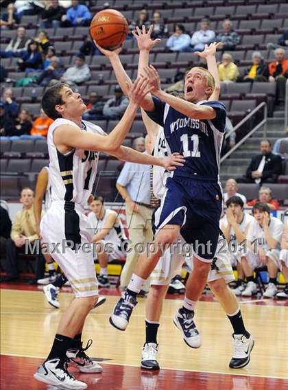 Thumbnail 1 in Wyomissing vs. Delone Catholic (D3 Semifinals) photogallery.