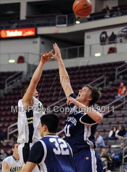 Thumbnail 3 in Wyomissing vs. Delone Catholic (D3 Semifinals) photogallery.