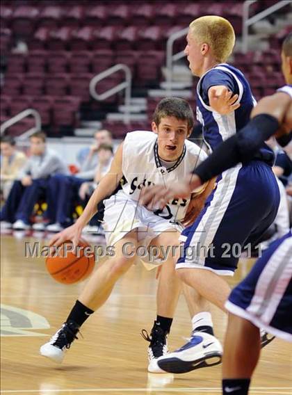 Thumbnail 3 in Wyomissing vs. Delone Catholic (D3 Semifinals) photogallery.