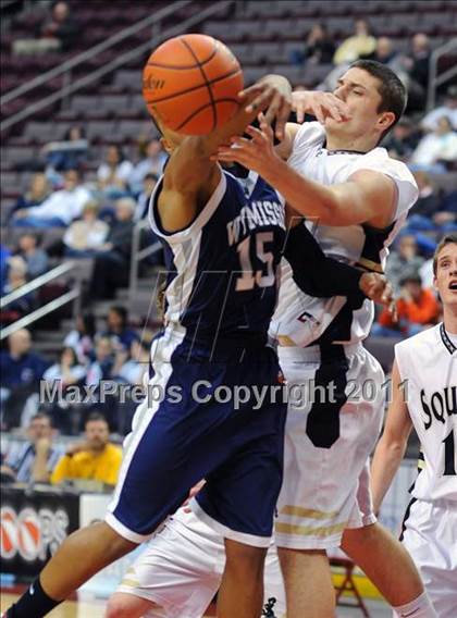 Thumbnail 2 in Wyomissing vs. Delone Catholic (D3 Semifinals) photogallery.