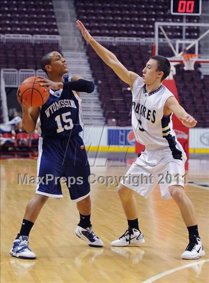 Thumbnail 2 in Wyomissing vs. Delone Catholic (D3 Semifinals) photogallery.