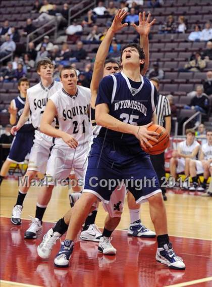 Thumbnail 1 in Wyomissing vs. Delone Catholic (D3 Semifinals) photogallery.