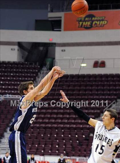Thumbnail 2 in Wyomissing vs. Delone Catholic (D3 Semifinals) photogallery.