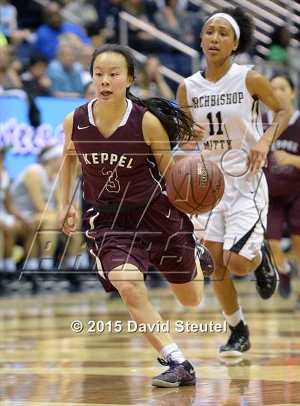 Thumbnail 1 in Mark Keppel vs. Archbishop Mitty (CIF State D2 Final) photogallery.